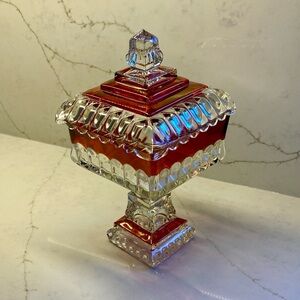 Westmoreland • Wedding Box • Glass Candy Dish with Lid